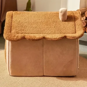 Foldable Pet House, Removable, Washable Cat House, Puppy Cave Sofa, Pet Bed House for Extra Small Dogs, Small and Medium Cats