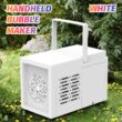 10-Hole Fully Automatic Bubble Blowing Handheld Electric Bubble Machine Toy, Outdoor Birthday, Without Battery and Bubble Water