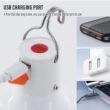 Outdoor USB Rechargeable LED Lamp Bulbs, High Brightness Emergency Light, Hook-Up Camping, Fishing Portable Lantern, Night Lights