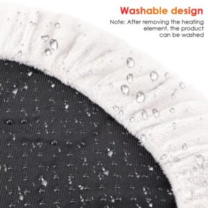 Electric Foot Warmer Heater, Constant Temperature Heating Pad, Soft Velvet Washable, Winter Warm Foot for Home Bedroom Feet Warmer