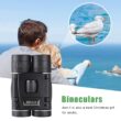 900x25 HD Zoom Portable Binoculars, Powerful Long-Range BAK4 Telescope, Folding Low-Light Binoculars for Hunting, Camping