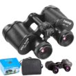 Baigish 8x30 Russian Binoculars, Full Metal Structure Glasses, Professional Military Waterproof Telescope, Leather Bag for Hunting