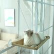 Pet Cat Hammock, Aerial Hanging Cat Bed, Cats Bed House, Kitten Climbing Frame, Sunny Window Seat Nest, Bearing 20kg Pet Cat Hammock, Aerial Hanging Cat Bed, Cats Bed House, Kitten Climbing Frame, Sunny Window Seat Nest, Bearing 20kg