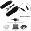USB Heated Insoles Shoe, Electric Foot Warming Pad, Feet Warmer Sock Pad Mat Winter, Outdoor Sports Heating Insole Winter Warm