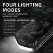 CYCLAMI RVL01 Bicycle Headlight, Daytime Front Light, 5000mAh Bike Safety Visibility, Cycling Light for Garmin, XOSS, IGS Charging
