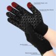 Electric Heated Gloves, Touch Screen Outdoor Riding Skiing Mitten, USB Heated Gloves for Backpacking Mountaineering (no battery)