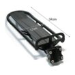 9KG Bicycle Luggage Carrier, Bike Rack, Aluminum Alloy Cargo Rear Rack Shelf, Cycling Seatpost Bag Holder Stand, MTB Install Tools 9