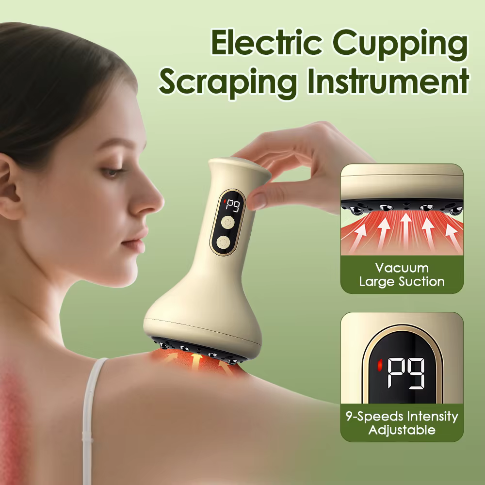 Smart Electric Body Massager - Portable Handheld Device with Heat & Suction for Home Use Smart Electric Body Massager - Portable Handheld Device with Heat & Suction for Home Use - Image 6