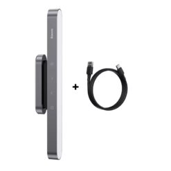 Baseus Night Light, Hanging Magnetic LED Table Lamp, Stepless Dimming Desk Lamp, Rechargeable for Cabinet, Bedroom, Kitchen Light