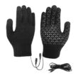 Electric Heated Gloves, Touch Screen Outdoor Riding Skiing Mitten, USB Heated Gloves for Backpacking Mountaineering (no battery)