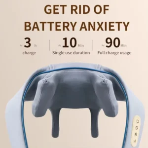 Wireless Neck and Back Massager, Neck and Shoulder Kneading Massage Shawl, Cervical Relaxing Trapezius Massager Wireless Neck and Back Massager, Neck and Shoulder Kneading Massage Shawl, Cervical Relaxing Trapezius Massager