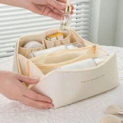 Makeup Organizer, Female Toiletry Kit Bag, Make Up Case, Cosmetic Bag, Organizer Bag for Travel