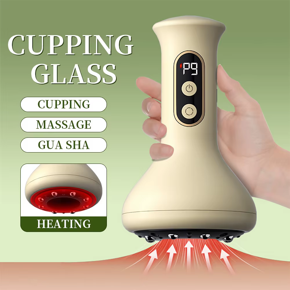 Smart Electric Body Massager - Portable Handheld Device with Heat & Suction for Home Use Smart Electric Body Massager - Portable Handheld Device with Heat & Suction for Home Use - Image 5