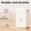 Niimbot D110 Mini Portable Thermal Printer, Without Ink, Self-Adhesive Label Maker, Labeling Machine, D110- M With 1 Roll