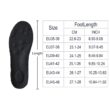 High Elasticity Latex Sport Insoles, Soft Shoe Pads, Arch Support Orthotic Insoles, Breathable Deodorant Insole (2Pairs)