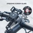 ThinkRider MTB Phone Mount Stand, Bicycle Holder, 270° Rotatable Aluminum Adjustable Bike Phone Holder, Non-Slip ThinkRider MTB Phone Mount Stand, Bicycle Holder, 270° Rotatable Aluminum Adjustable Bike Phone Holder, Non-Slip