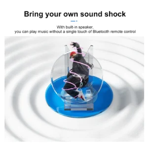 Mini 3D Holographic Projector Fan, Desktop LED Advertising Machine, Hologram Picture & Video Display, Remote Control with Stand