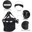 Bicycle Front Basket, Bike Small Pet Dog Carry Pouch, 2-in-1 Detachable MTB Cycling Handlebar Tube Hanging, Fold Baggage Bag, 5KG Load Bicycle Front Basket, Bike Small Pet Dog Carry Pouch, 2-in-1 Detachable MTB Cycling Handlebar Tube Hanging, Fold Baggage Bag, 5KG Load