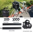 Bicycle Front Basket, Bike Small Pet Dog Carry Pouch, 2-in-1 Detachable MTB Cycling Handlebar Tube Hanging, Fold Baggage Bag, 5KG Load Bicycle Front Basket, Bike Small Pet Dog Carry Pouch, 2-in-1 Detachable MTB Cycling Handlebar Tube Hanging, Fold Baggage Bag, 5KG Load