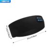 Bluetooth Earphones, Sports Sleeping Headband, Elastic Wireless Headphones, Music Eye Mask, Wireless Bluetooth Headset Headband
