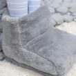 USB Electric Foot Warmer with Washable Plush Cover - Soft Flannel Heated Cushion Pad for Office & Home - Safe 5V Heating