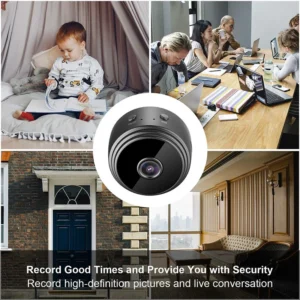Wireless WiFi Camera, A9 Mini Video Recorder, Security Monitoring Camera, Intelligent Home Security for Infants