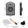 CYCLAMI RVL01 Bicycle Headlight, Daytime Front Light, 5000mAh Bike Safety Visibility, Cycling Light for Garmin, XOSS, IGS Charging