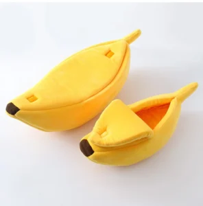 Winter Banana Cat Bed House, Funny Cute Cozy Cat Mat Beds, Warm Durable Portable Pet Basket Kennel, Dog Cushion, Cat Supplies Winter Banana Cat Bed House, Funny Cute Cozy Cat Mat Beds, Warm Durable Portable Pet Basket Kennel, Dog Cushion, Cat Supplies