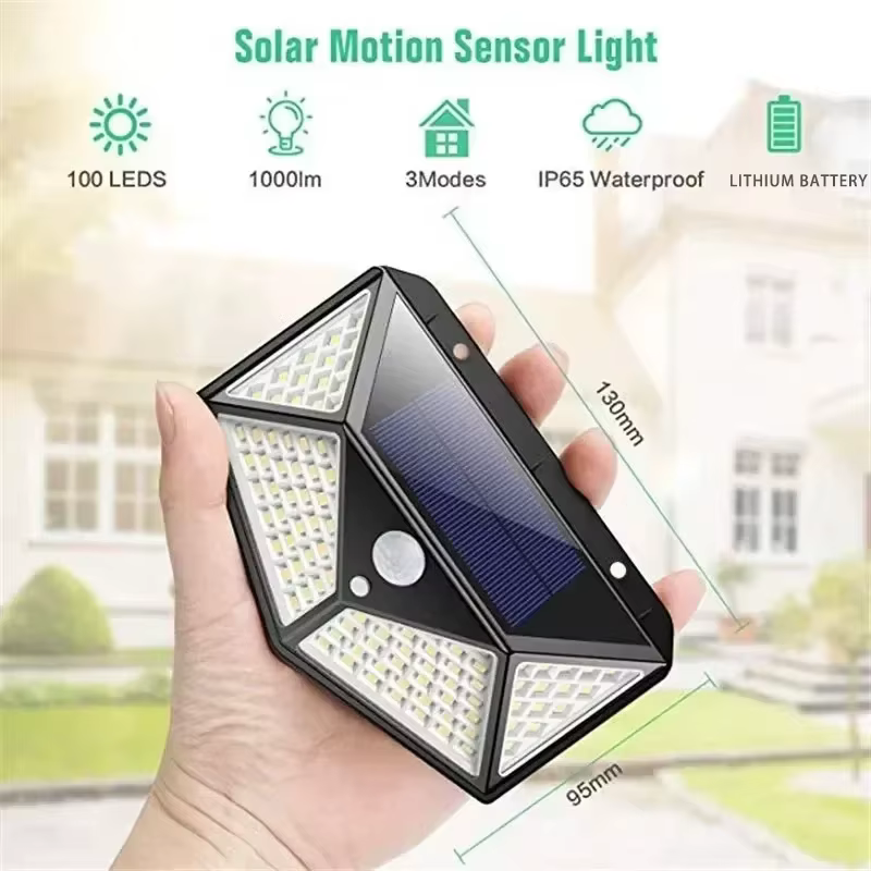 Multifunctional Solar Lamp, Outdoor Garden Decoration Solar LED Light, Waterproof Sunlight-Powered Spotlight with Motion Sensor Multifunctional Solar Lamp, Outdoor Garden Decoration Solar LED Light, Waterproof Sunlight-Powered Spotlight with Motion Sensor - Image 6
