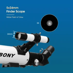 SVBONY SV501P Telescope for Beginners, Adults, Astronomical Refracting Telescope for Gift, Moon, Planets, Astronomical Telescope