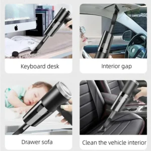 Portable Wireless Car Vacuum Cleaner, Dual Use for Home and Car, 120W High Power, Powerful Vacuum Cleaner Portable Wireless Car Vacuum Cleaner, Dual Use for Home and Car, 120W High Power, Powerful Vacuum Cleaner