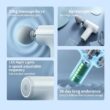Portable Electric Massage Gun with 4 Interchangeable Heads & LED Light for Full Body Relaxation Electric Massage Gun
