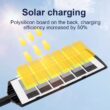 100000LM 4000W/2000W/500W Powerful Solar LED Light, Outdoor Motion Sensor Solar Lamp, Garden, Street, Wall Lamp