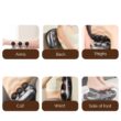Professional Deep Tissue Massage Gun 12 Heads 9 Speeds - 42kg Thrust High Power Percussion Muscle Massager for Back & Neck Pain Relief - Cordless