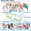 Cervical Memory Foam Pillow for Neck Pain Relief - Ergonomic Orthopedic Contour Support for Side & Back Sleepers