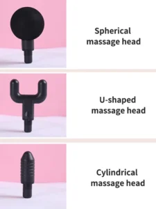 Professional Level Muscle Massage Gun, Relaxation Intelligent Exercise Fitness Massager, Cold and Hot Compress Fascia Gun, 6 Heads