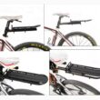 9KG Bicycle Luggage Carrier, Bike Rack, Aluminum Alloy Cargo Rear Rack Shelf, Cycling Seatpost Bag Holder Stand, MTB Install Tools 9