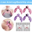 Multi-Functional Thigh Master Muscle Trainer with Counter, Inner Thigh Exercise Equipment for Home Gym, Arm and Leg Resistance Toner