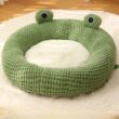 New Pet Nest Winter Protect Cold, Warm Dog Den, Cat Villa, Small Frog Shape Semi-Enclosed Kitten Puppy Plush Mattress, Pet Supplies New Pet Nest Winter Protect Cold, Warm Dog Den, Cat Villa, Small Frog Shape Semi-Enclosed Kitten Puppy Plush Mattress, Pet Supplies