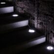 4 Pcs Solar Power Disk Light, Outdoor Garden Solar Underground Light, Deck Light Spotlight, Buried Solar LED Lamp