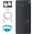 Universal Earthing Mat with Wristband - Soft PU Grounding Pad - Earth Connection Kit for Home & Office Workstation