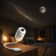 Galaxy Star Projector Night Light Mini Planetarium Lamp for Bedroom, Home Decoration and Kids Gift