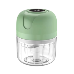 250ml Garlic Masher, Electric Kitchen Food Chopper, USB Portable Meat Grinder, Vegetable Chopper for Kitchen Gadgets
