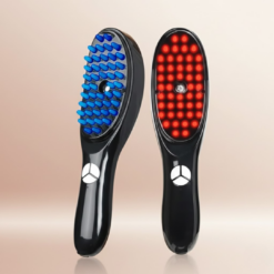 Electric Spray Massage Comb, Hair Growth Vibration Head Massager Brush, LED Anti-Hair Loss Scalp Liquid Medicine Atomizing Comb