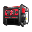 4400-Watt Portable Inverter Generator, PowerSmart Gas Powered, CO-Sensor, Lightweight & Quiet
