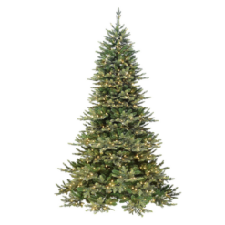 Puleo International 7.5' Royal Majestic Fir Artificial Christmas Tree with 800 Lights, Green