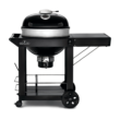 NAPOLEON PRO22 Cart Model 21.5-in W Black/Porcelain Cart Charcoal Grill