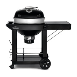 NAPOLEON PRO22 Cart Model 21.5-in W Black/Porcelain Cart Charcoal Grill