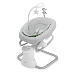 Graco Soothe My Way with Removable Rocker, Madden - Versatile Baby Swing & Portable Rocker