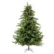 Fraser Hill Farm 7.5-Ft. Foxtail Pine Artificial Christmas Tree with Stand and No Lights, Unlit Foldable Fake Christmas Tree